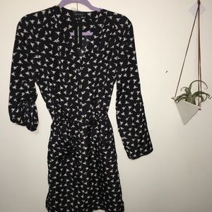 🔹3/$15 Vintage style dress, birds.